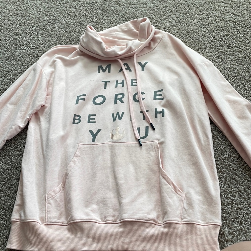 mock pullover sweatshirt star wars